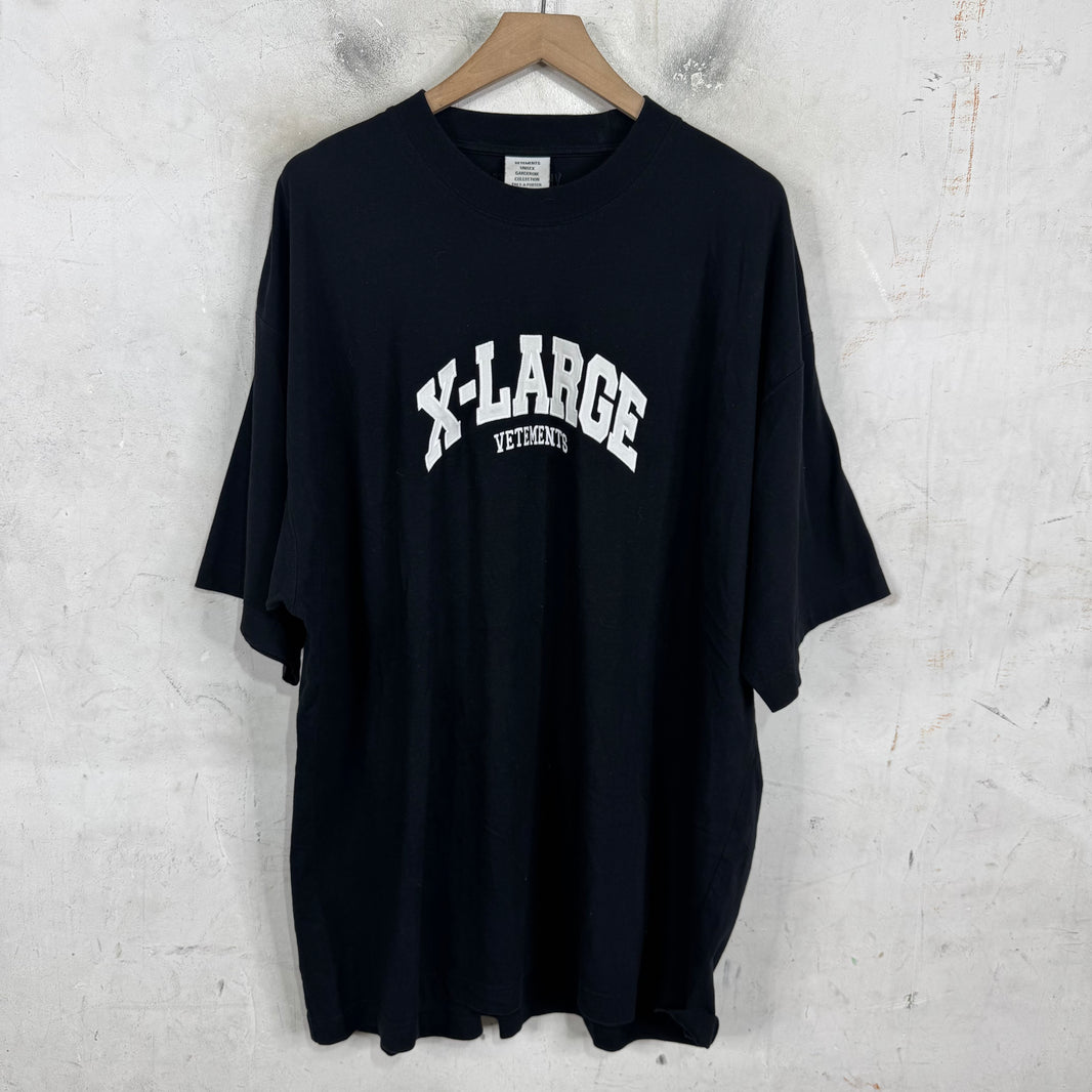 Vetements X-Large Logo T-Shirt