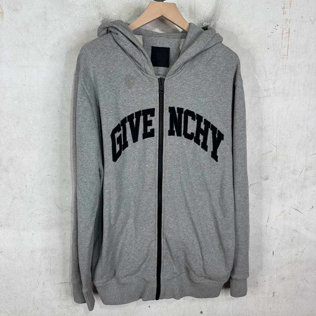 Givenchy Arc Logo Zip Hoodie