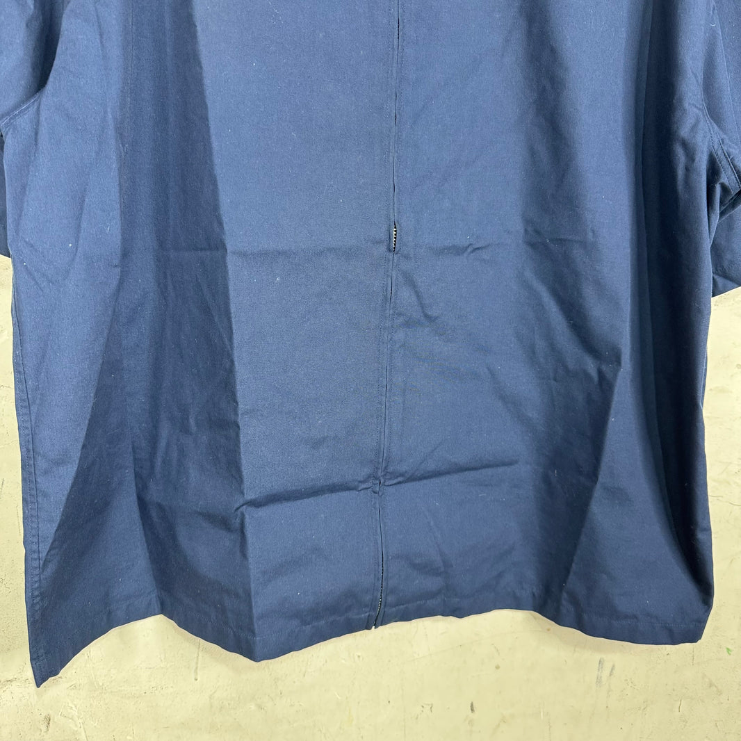Prada Logo S/S Zipped Work Shirt