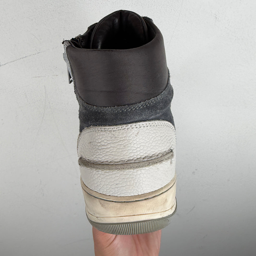 Lanvin Zipper High Top Sneaker