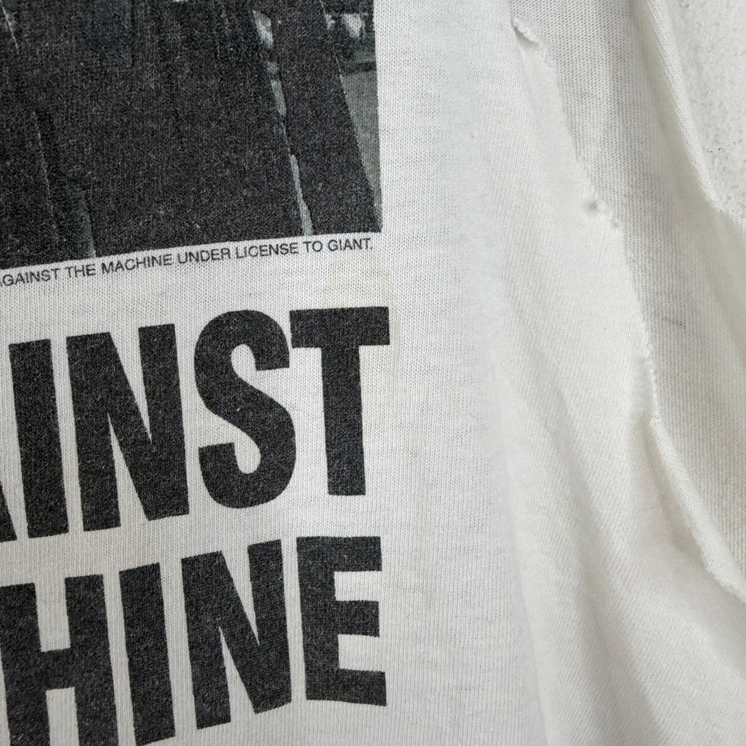 Vintage Rage Against the Machine Nun Cut Off T-Shirt