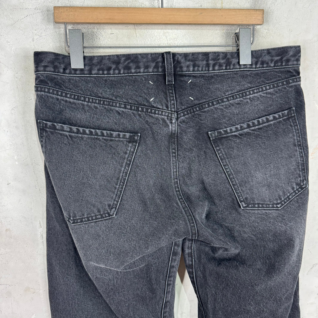 Margiela Loose Charcoal Jeans