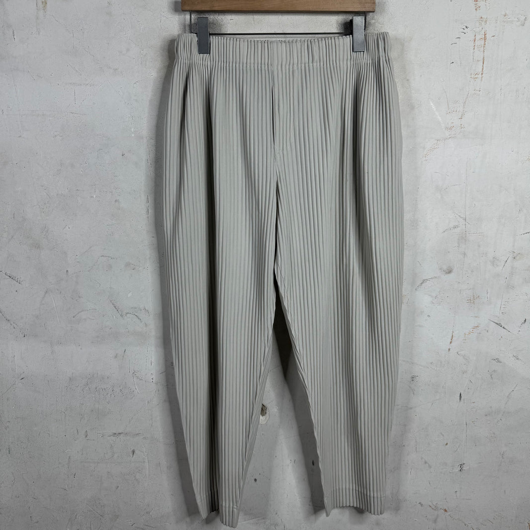 Issey Miyake Homme Plisse Pleated Stone Trousers