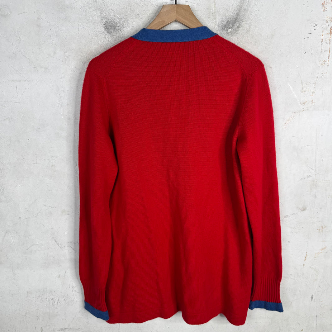 Chanel Two Toned Cashmere Cardigan