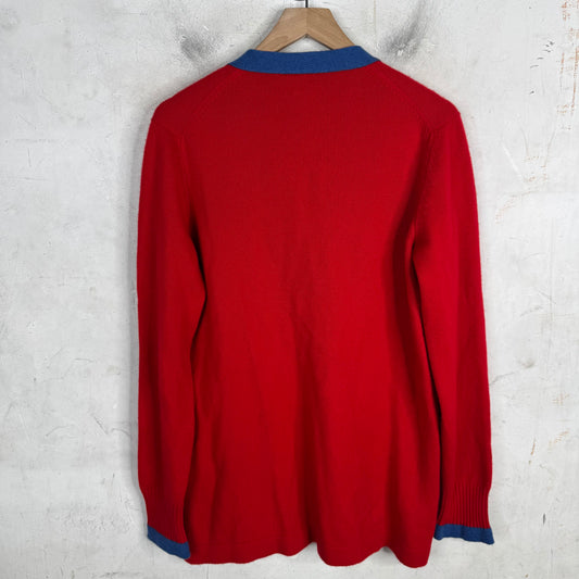Chanel Two Toned Cashmere Cardigan