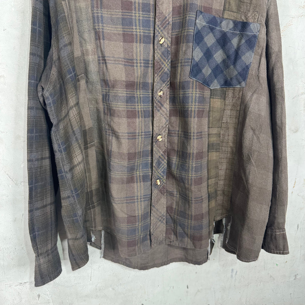Needles Brown Rebuilt Flannel