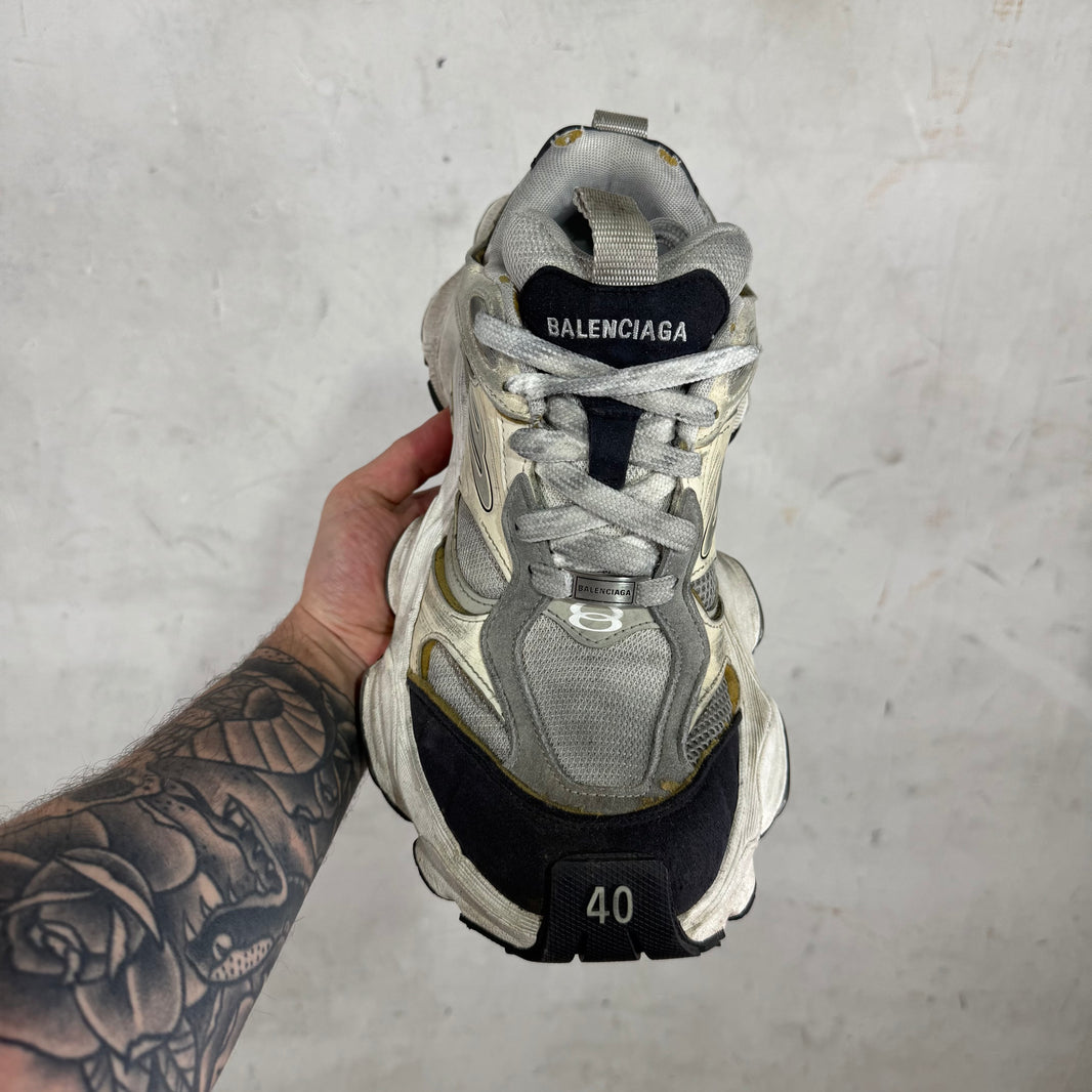 Balenciaga Grey Cargo Sneakers