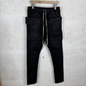 DRKSHDW Waxed Heavy Creatch Cargos