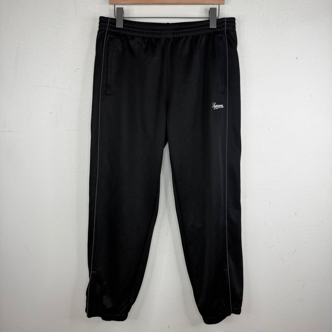Supreme Small Script Black Trackpants