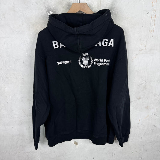 Balenciaga Black WFP Hoodie