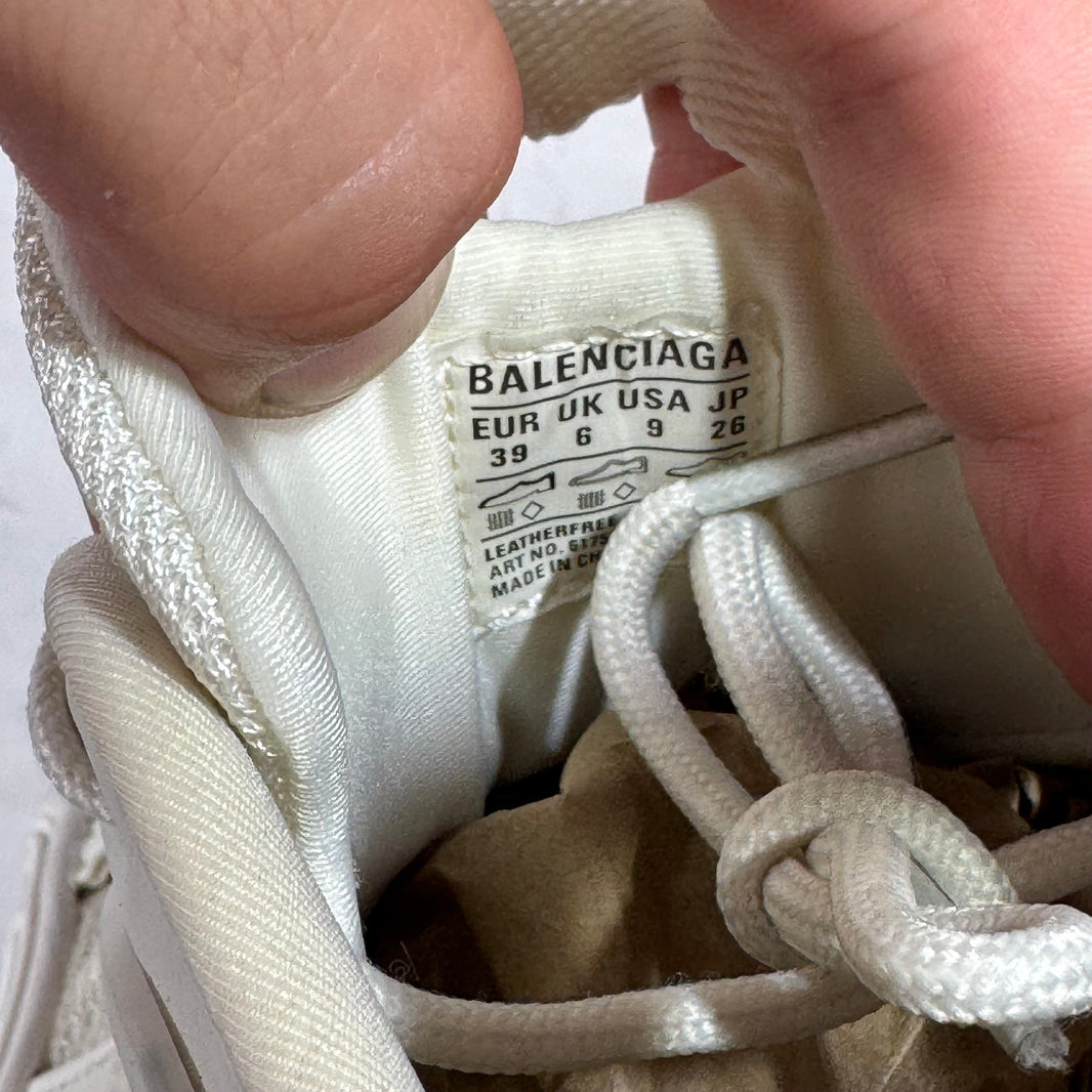 Balenciaga White Tyrex Sneakers