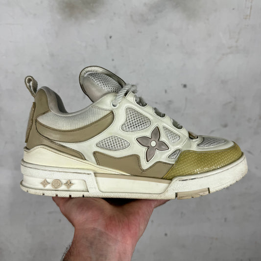 Louis Vuitton Cream Skate Sneakers