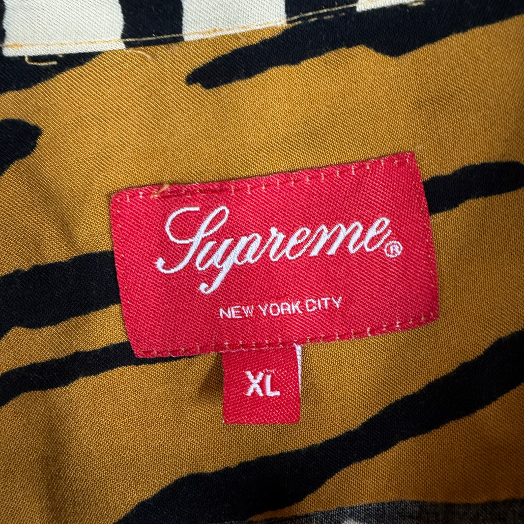Supreme Tiger Rayon Button Up Shirt