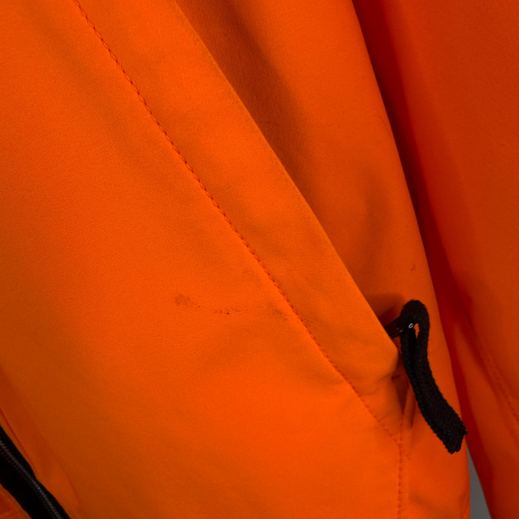 Stone Island Orange Hooded Track Jacket