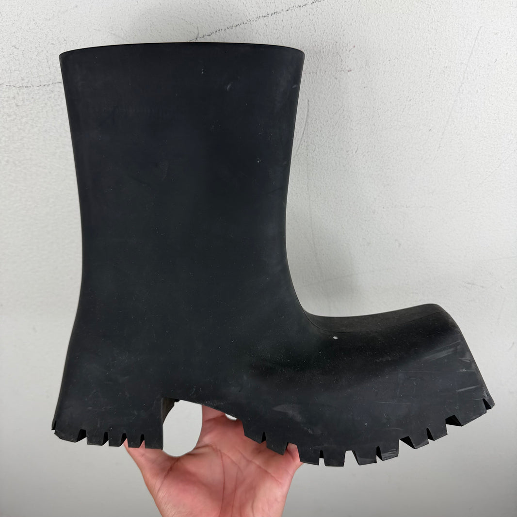Balenciaga Black Trooper Boots