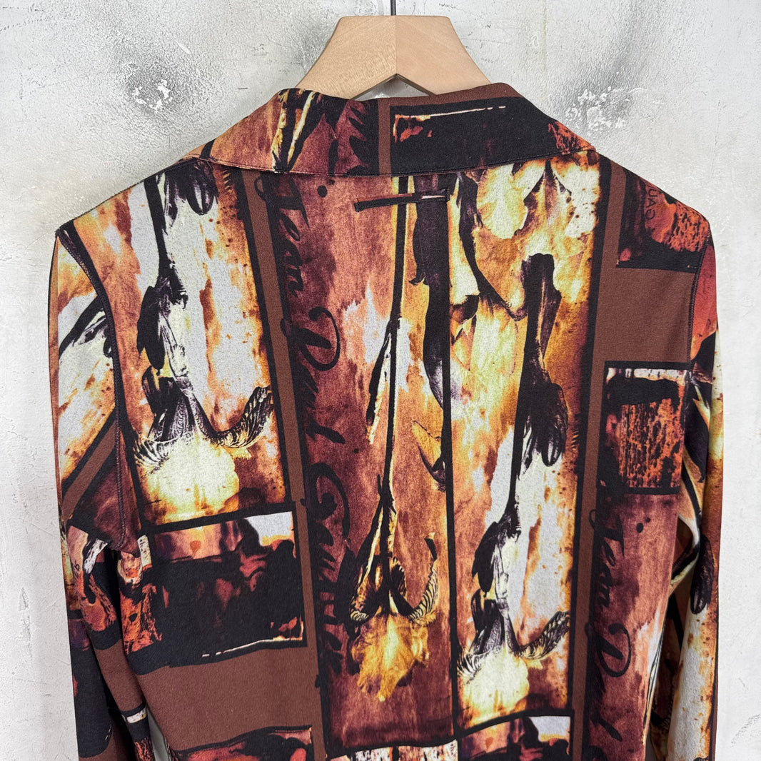 Jean Paul Gaultier Homme Collared Picture Shirt