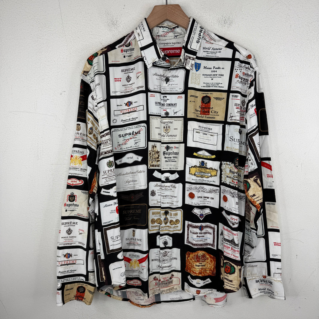 Supreme Labels Button Up LS Shirt