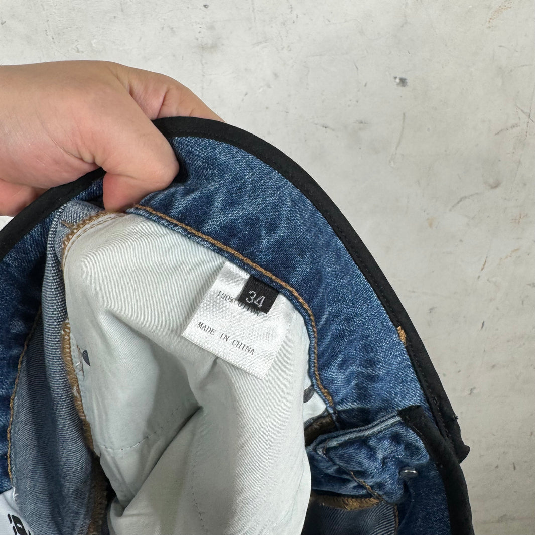 Sicko Baby Medium Wash Jorts