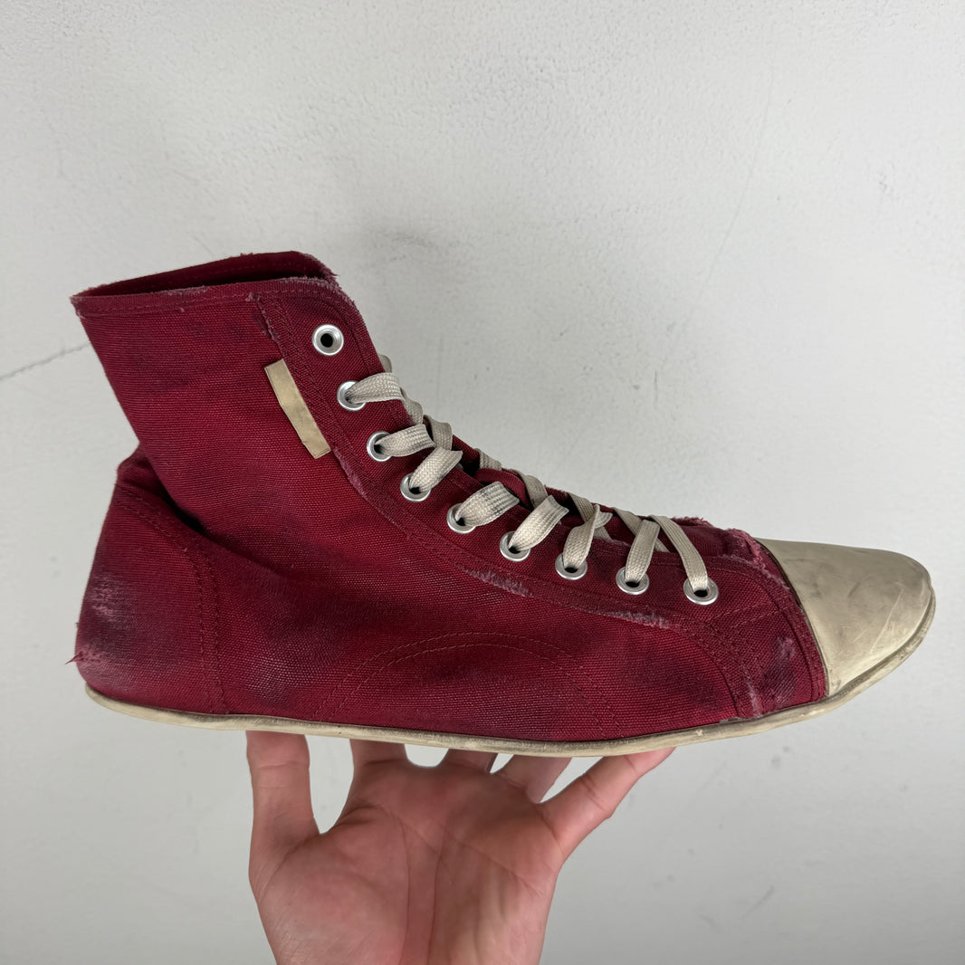 Balenciaga Paris High Top Ultra Flat Sneakers