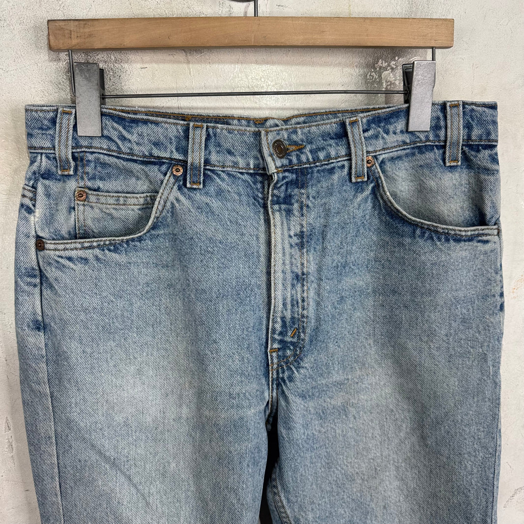 Vintage Orange Tab Levi's 505 Jeans