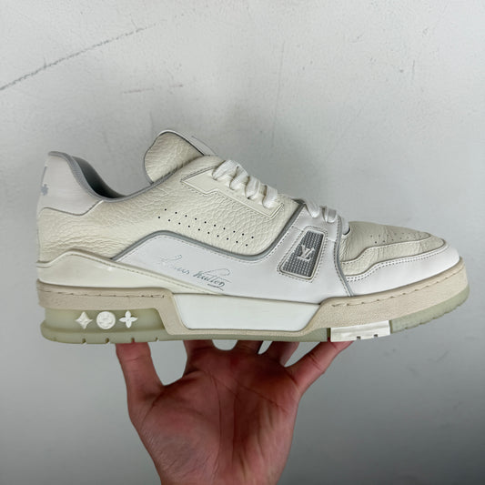 Louis Vuitton White Trainer Low Sneakers