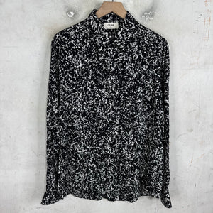 Celine Speckle Print LS Shirt