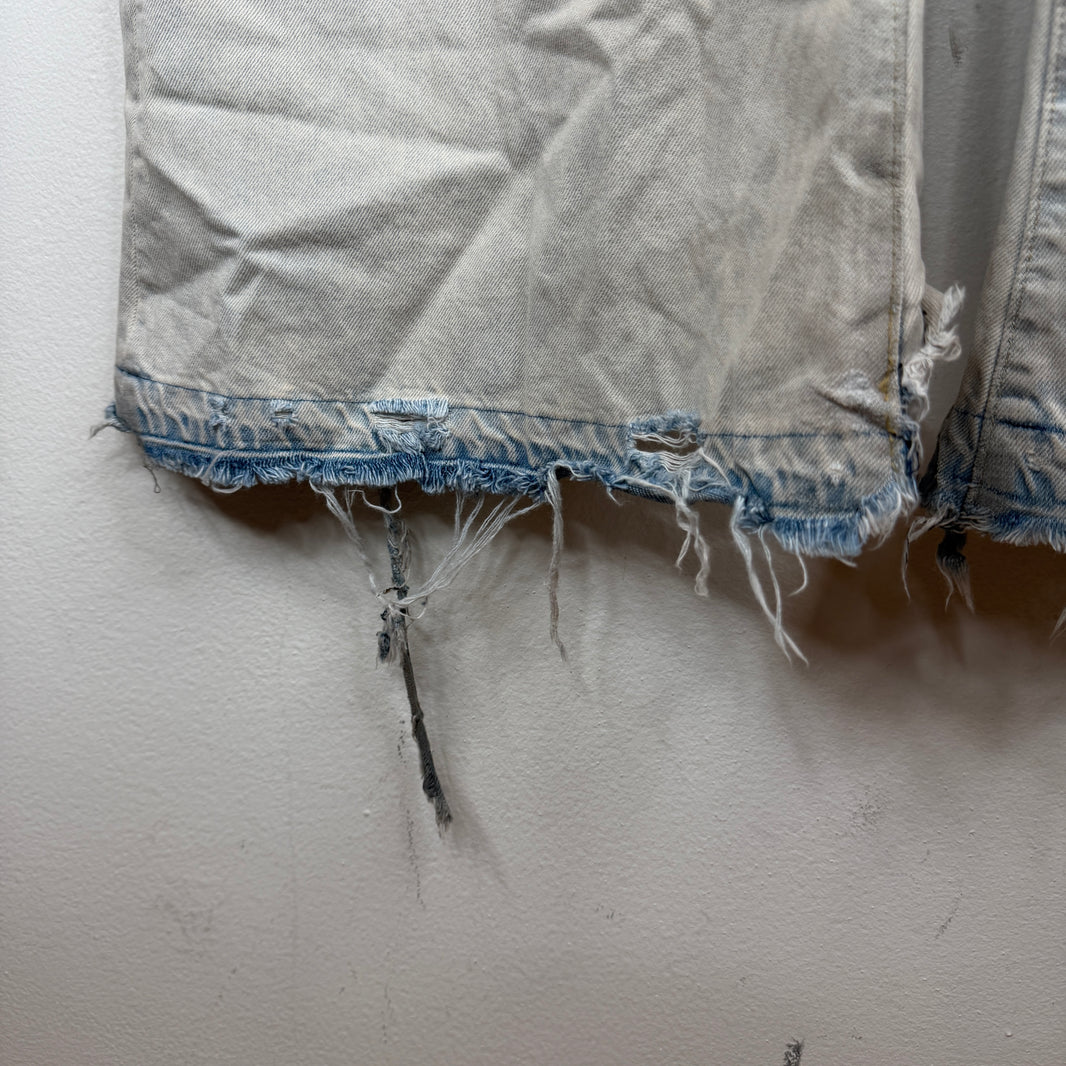 Junya Watanabe Flared Blue Denim Jeans