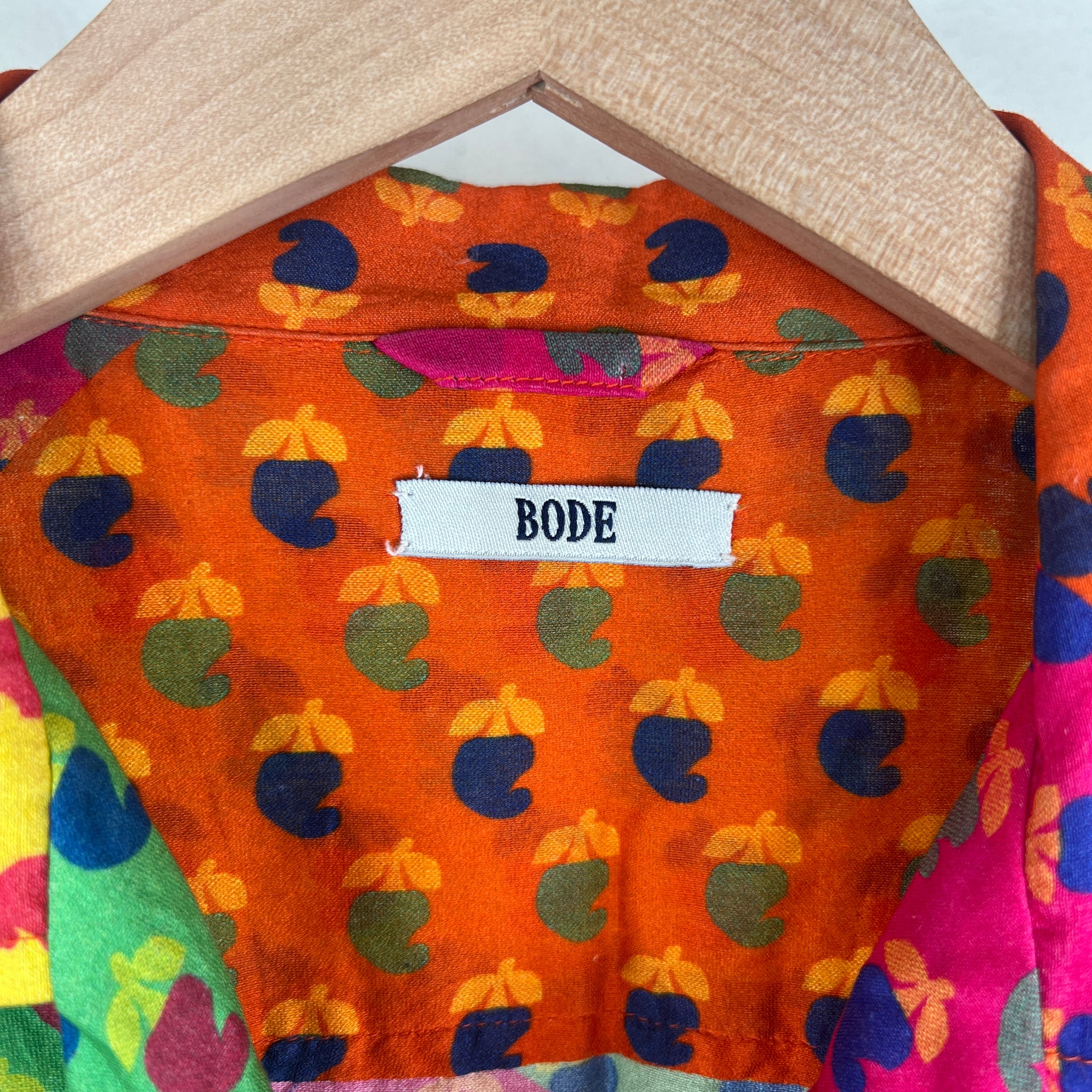 Bode Multicolor Rayon Fruit Shirt