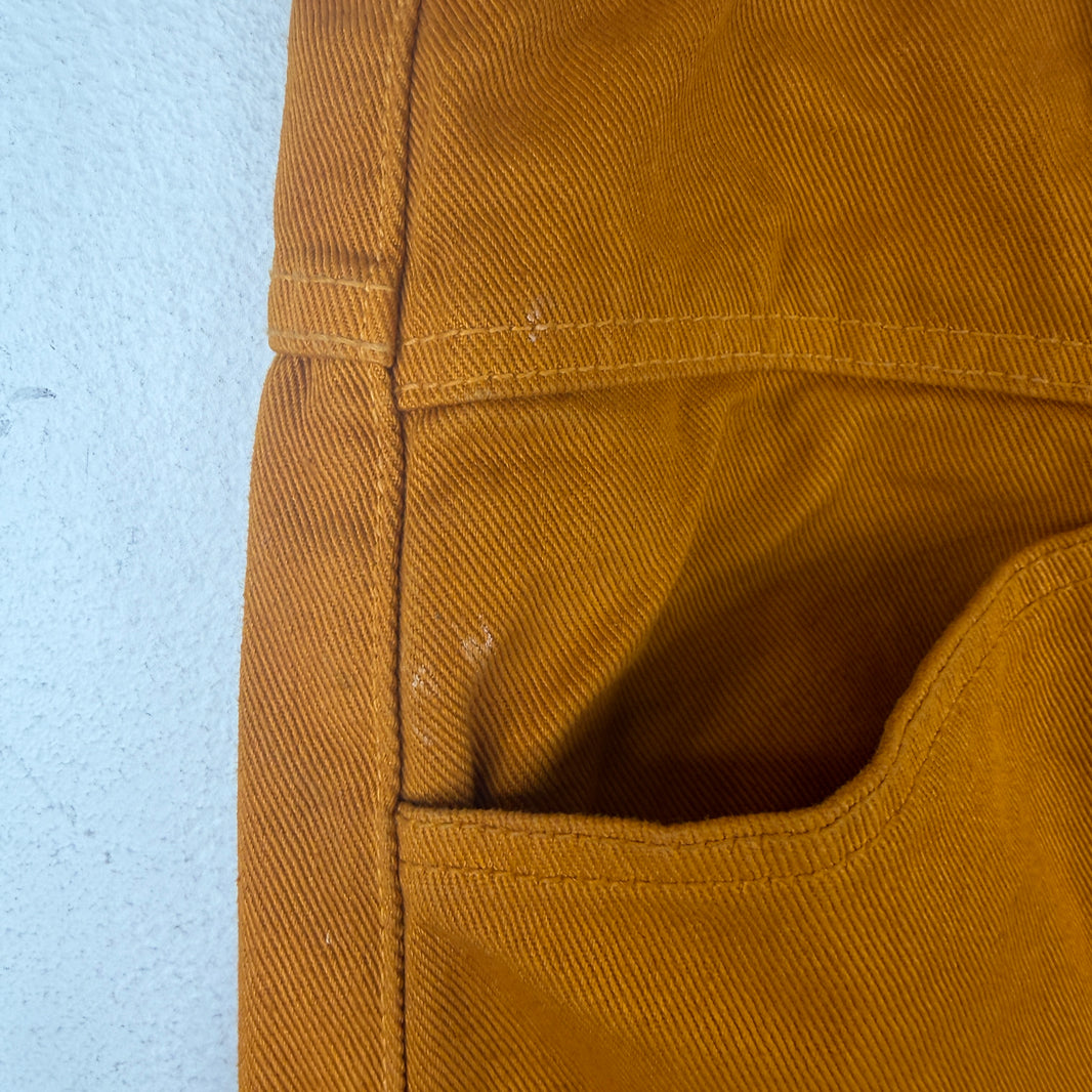 MFG Vintage Mustard Yellow Jean Shorts