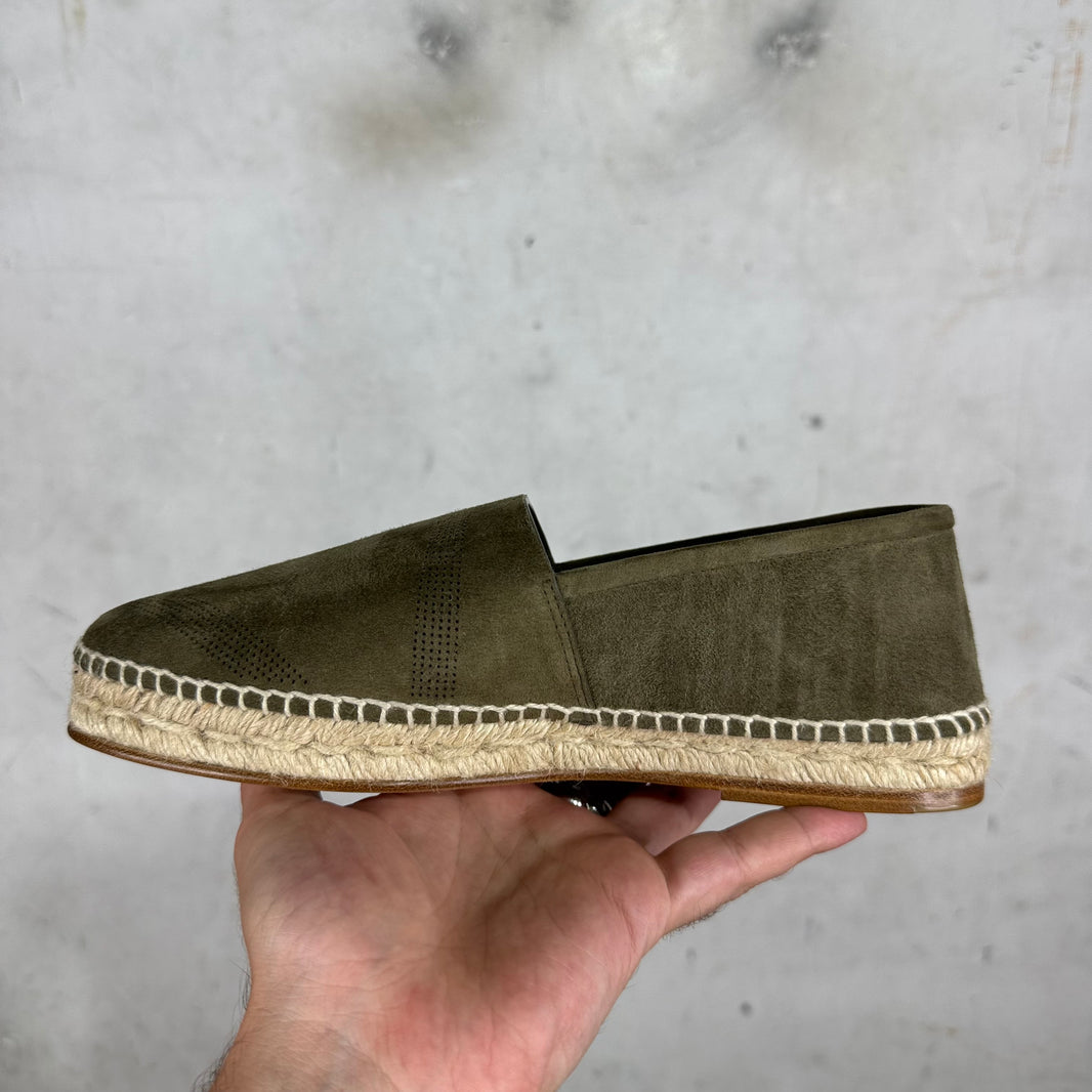 Hermes Espadrilles Hom Izar Olive