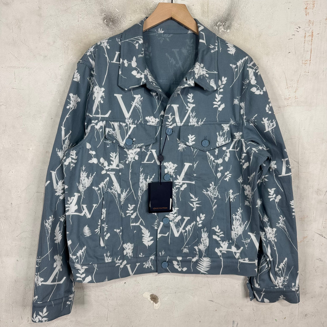 Louis Vuitton Floral Monogram Trucker Jacket