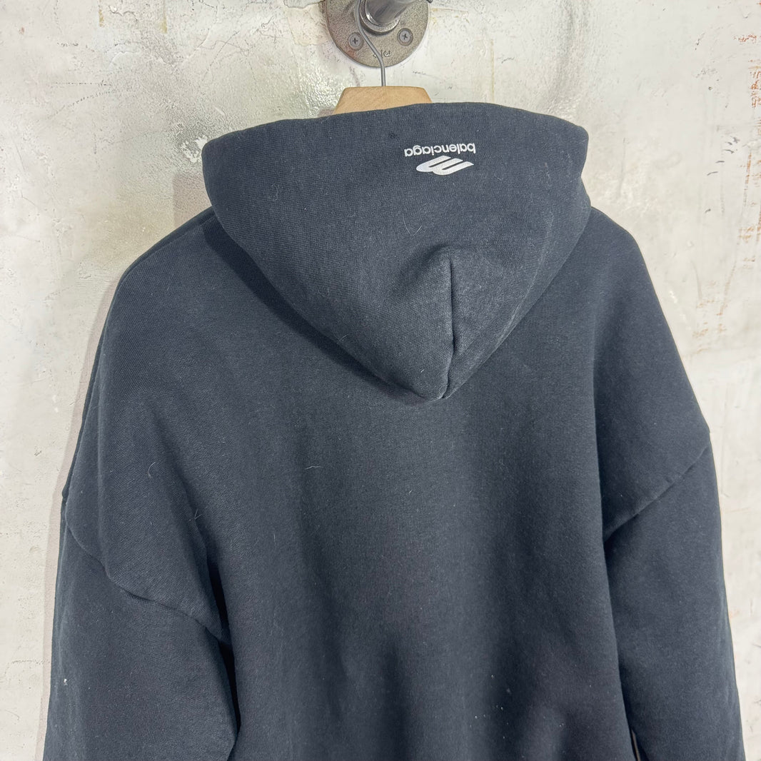 Balenciaga Skiwear Heavy Zip Hoodie