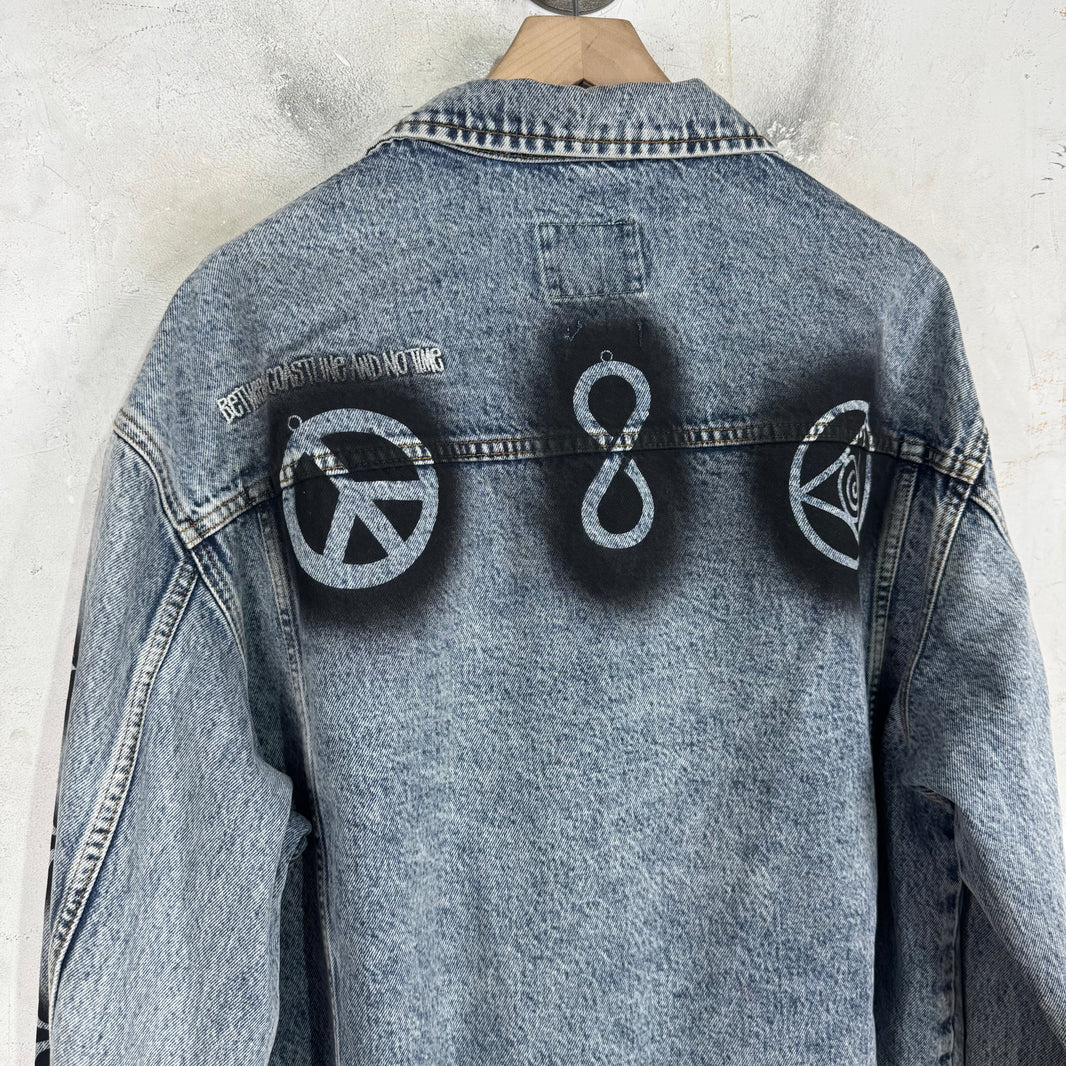 Stussy x Dries Van Noten Stencil Denim Jacket