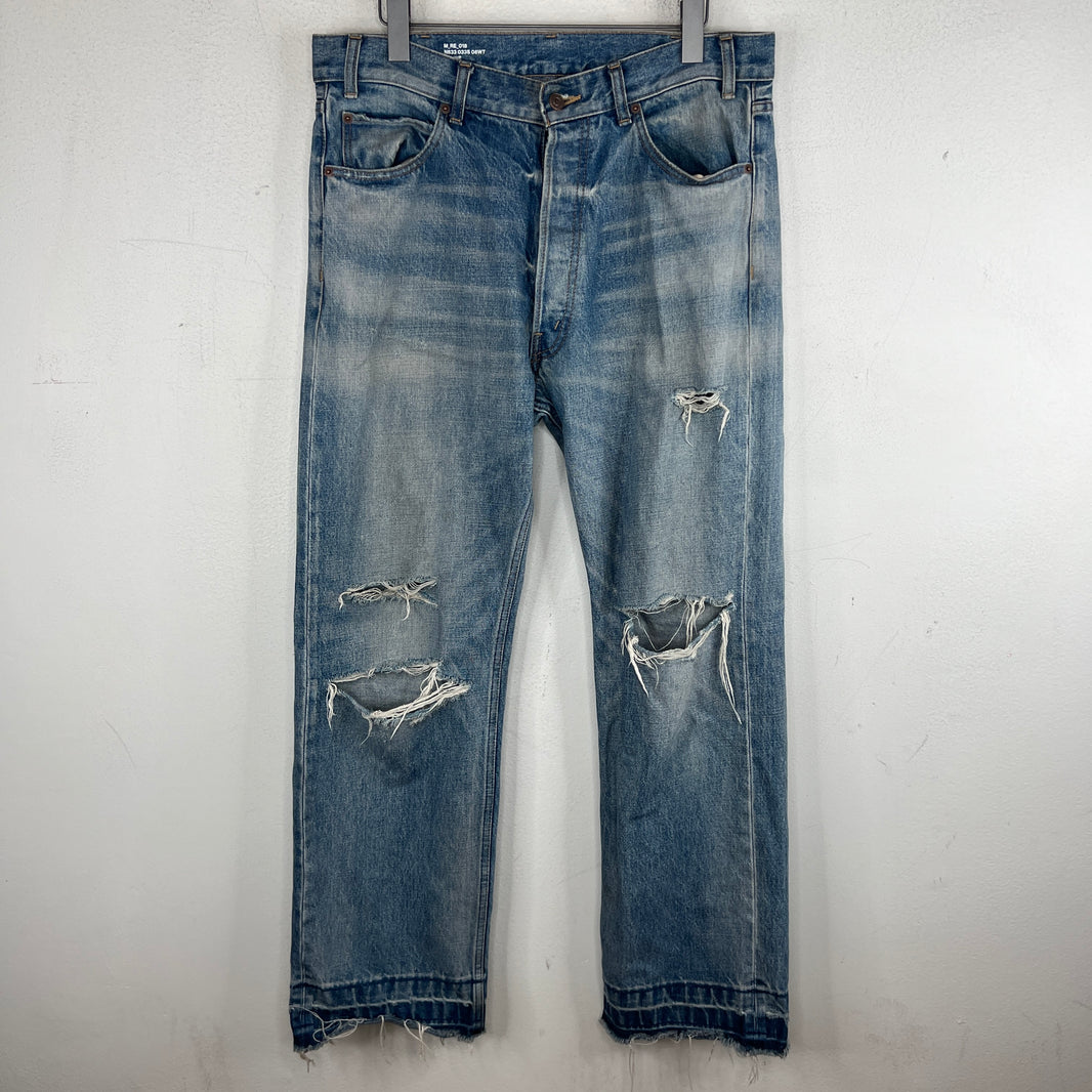 Celine Blue Kurt Distressed Denim Jeans
