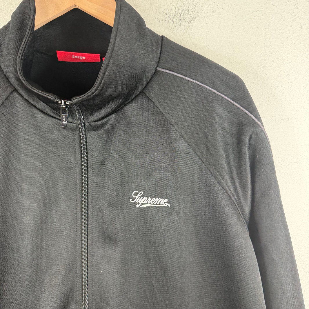 Supreme Black Script Track Jacket