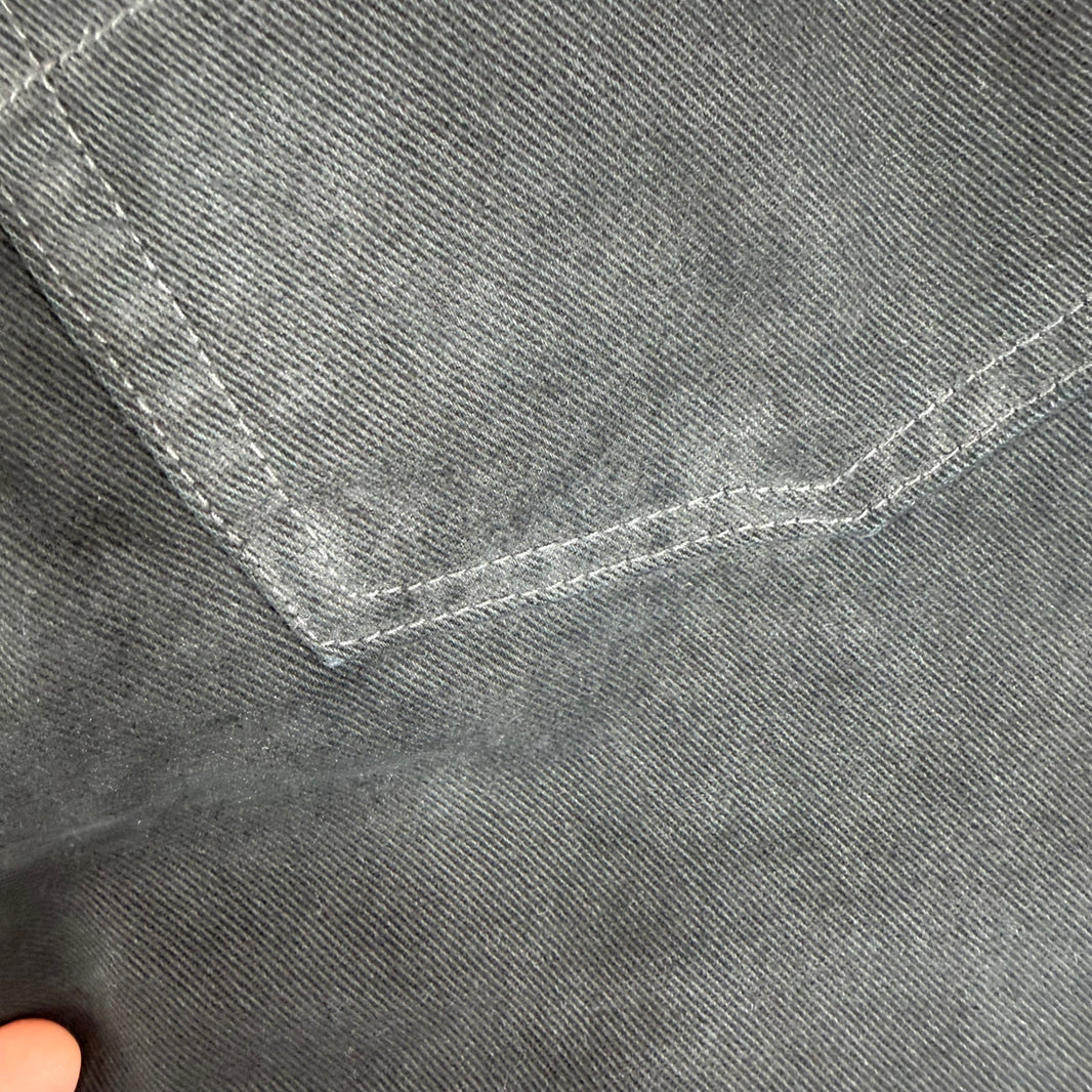 Balenciaga Small Fit Flared Black Jeans