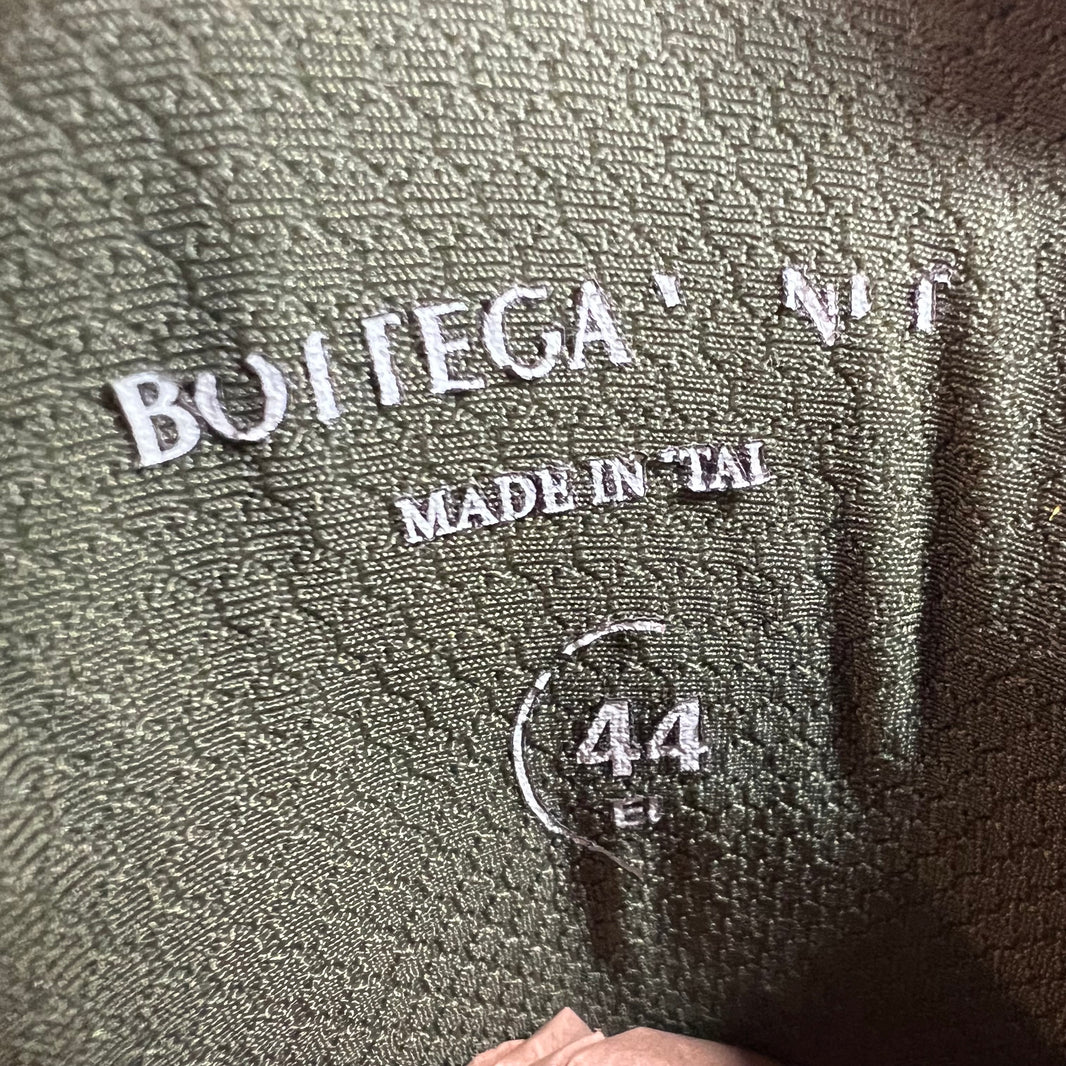 Bottega Veneta Green/Silver Orbit Sneakers