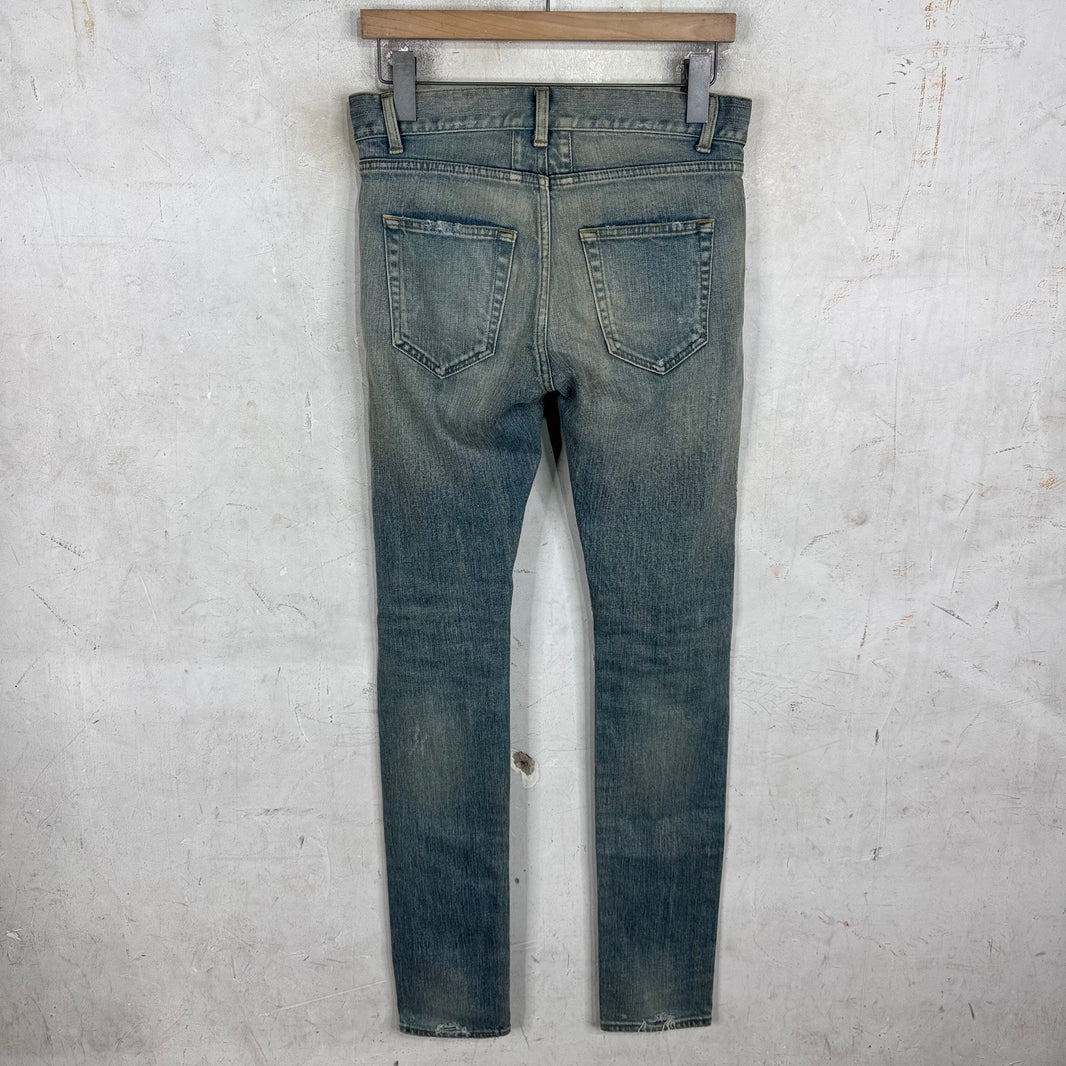 Saint Laurent D02 Crash Jeans