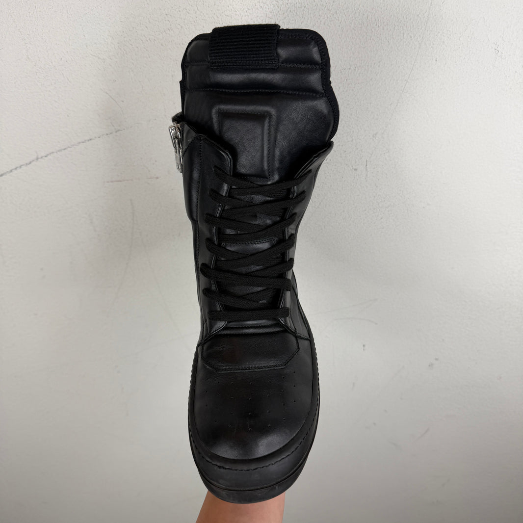 Rick Owens Triple Black Geobaskets