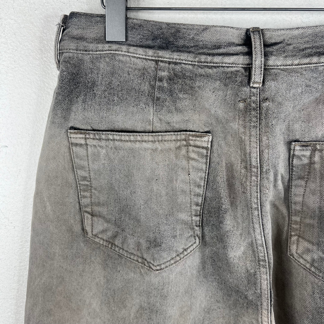 Rick Owens Grey Geth Jeans