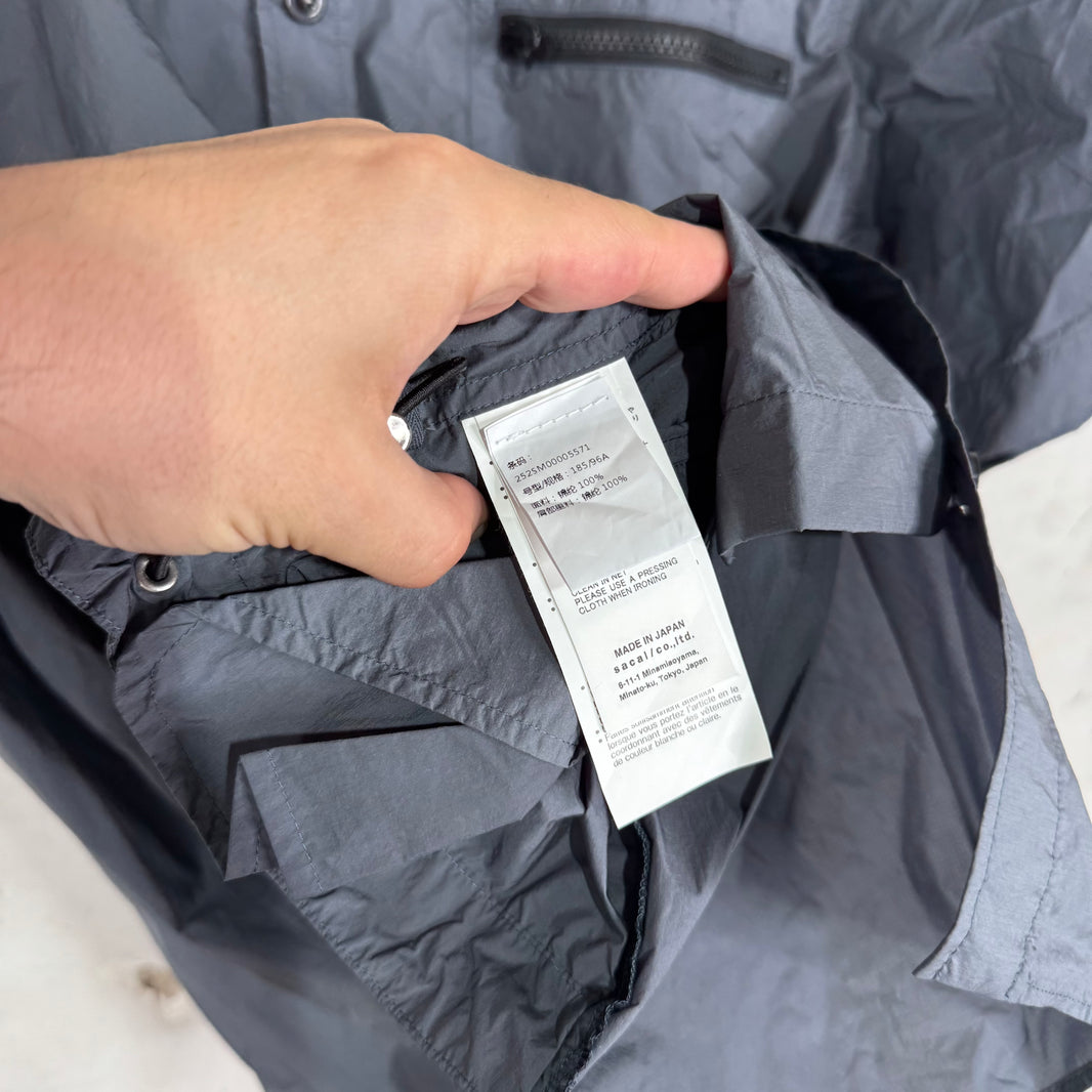 Sacai Nylon Zippered Shirt