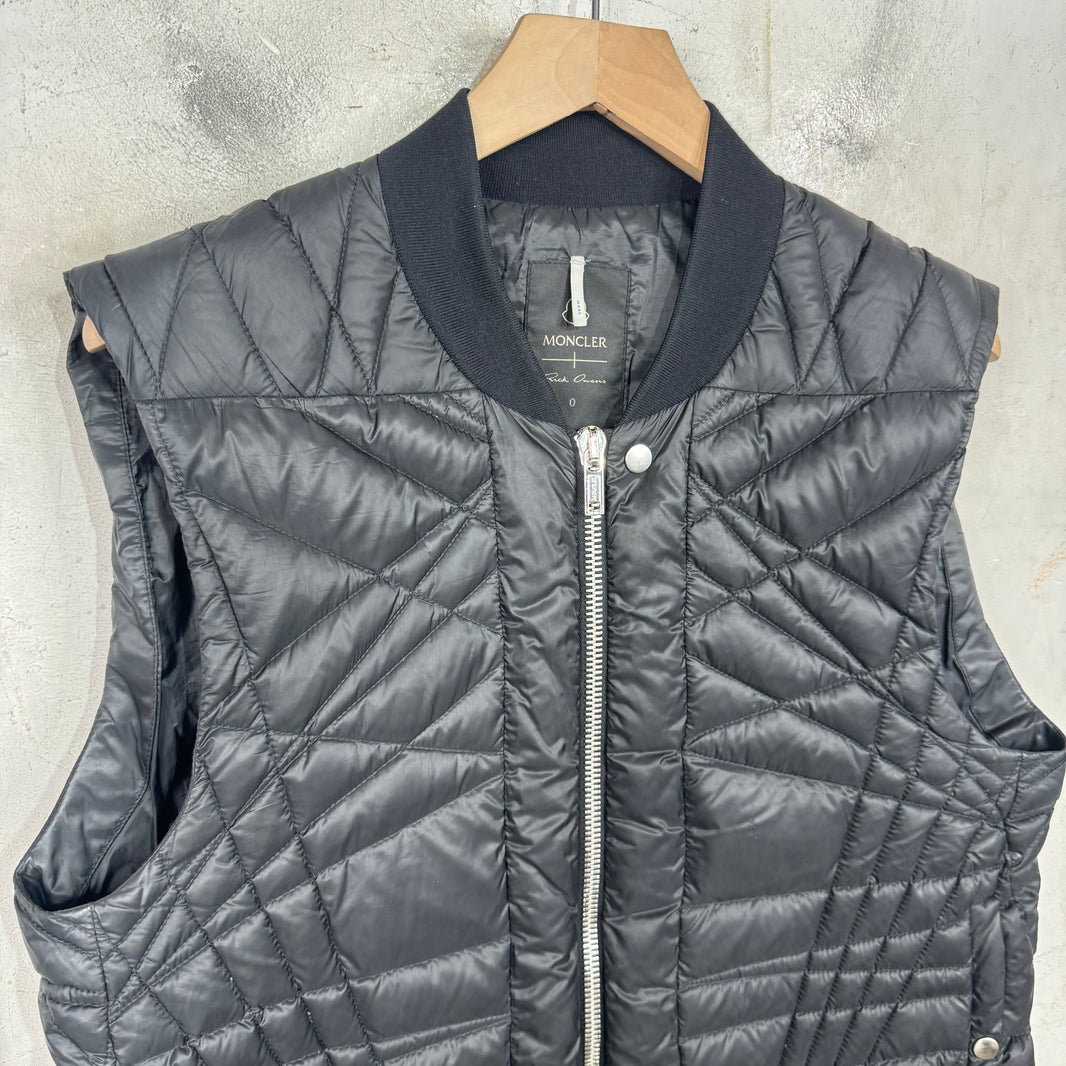 Rick Owens x Moncler Megapenta Flight Gillet Vest