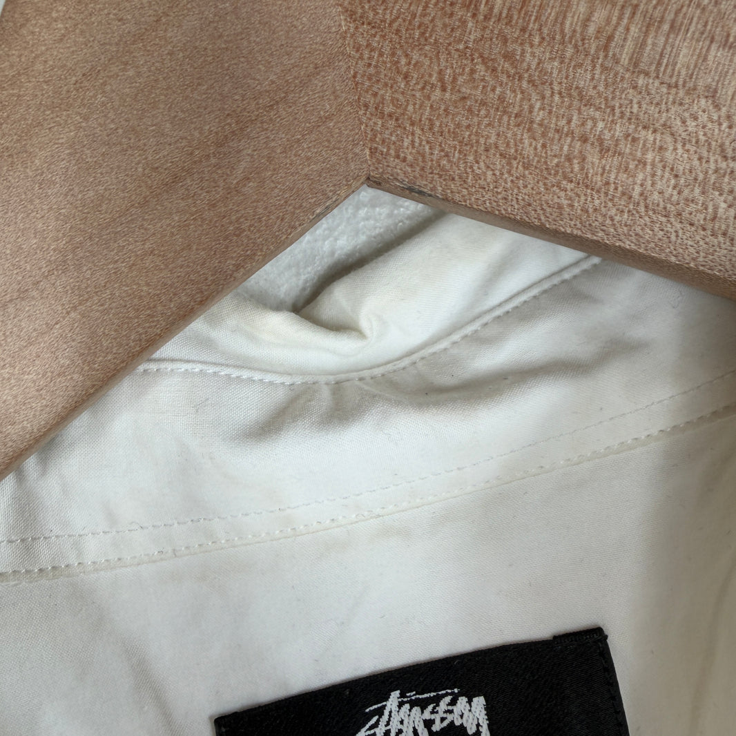 Stussy Logo Printed Button Up Shirt