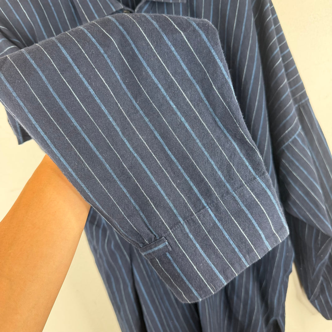 Issey Miyake Men Striped L/S Shirt