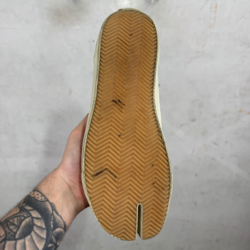Margiela Beige Tabi Sneakers