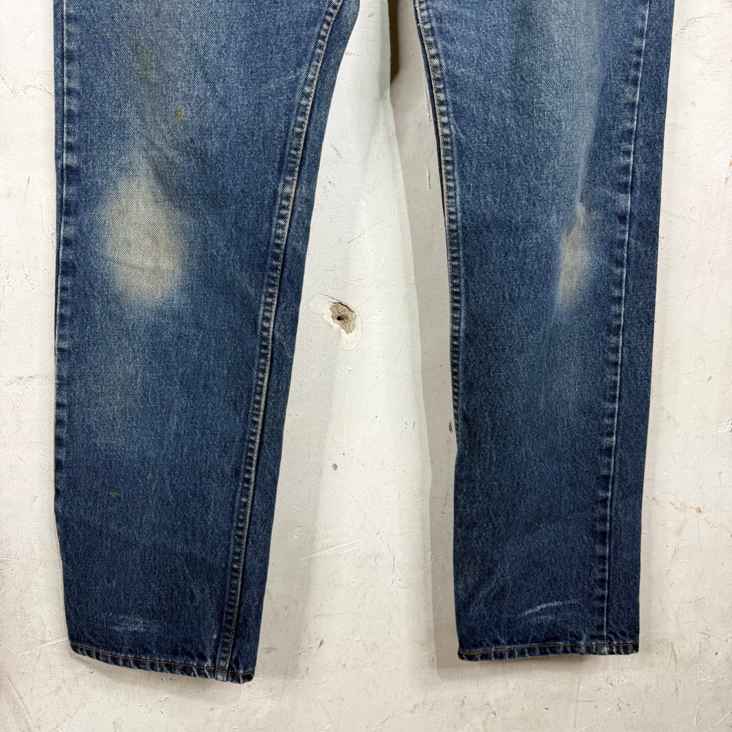 Levi's Straight Fit Orange Tab Jeans