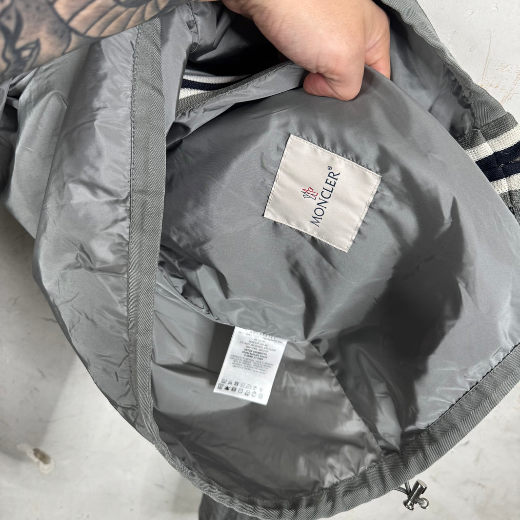 Moncler Anton Giubotto Silver Windbreaker