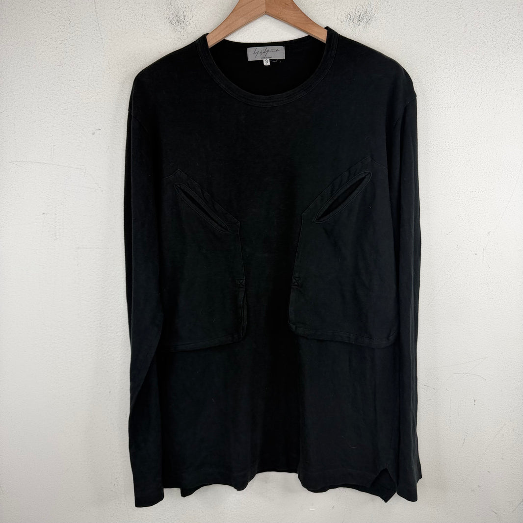 Yohji Yamamoto Front Pocket L/S T-Shirt