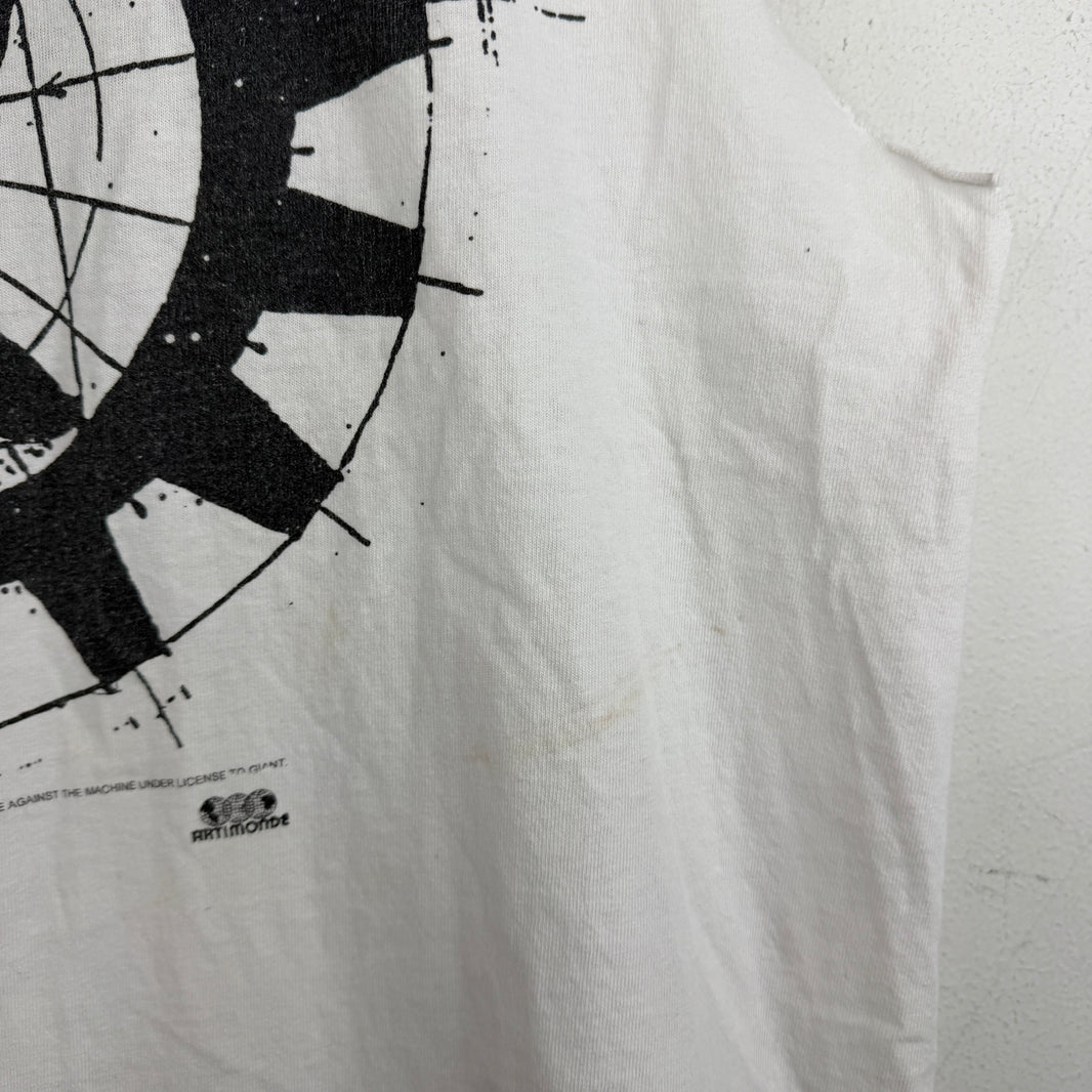 Vintage Rage Against the Machine Nun Cut Off T-Shirt