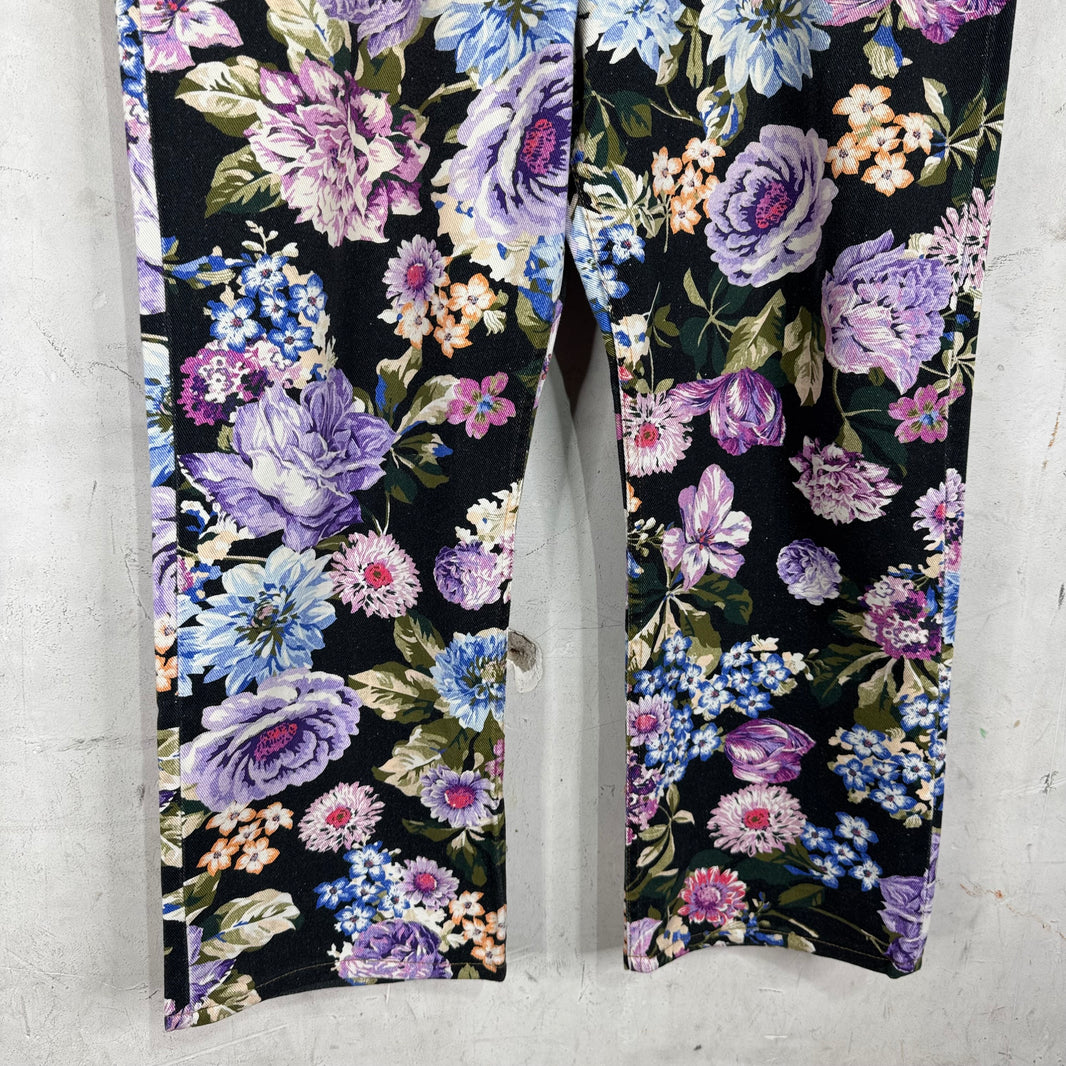 Martine Rose Floral Jeans